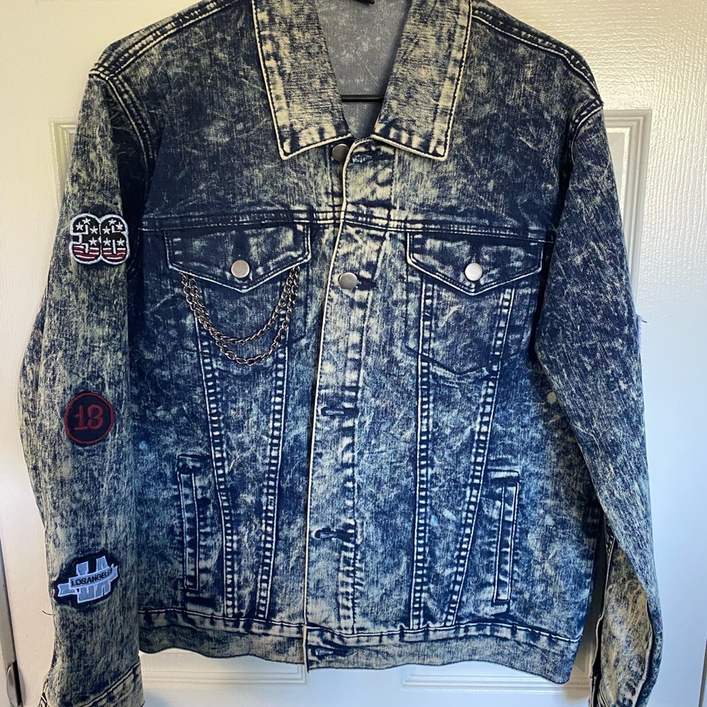 Acid Finish Denim Jacket
